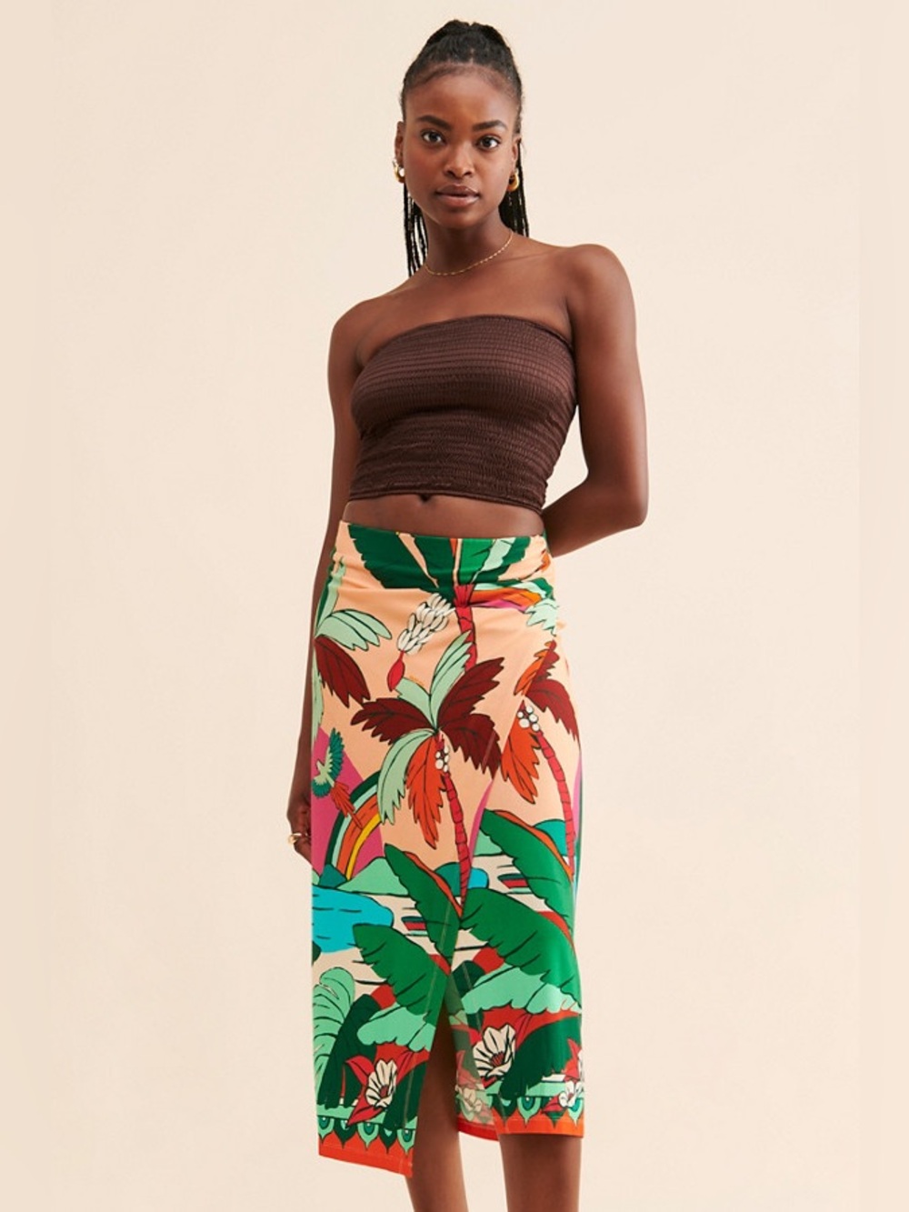 Farm Rio Tropical Sarong Skirt
Sz XS